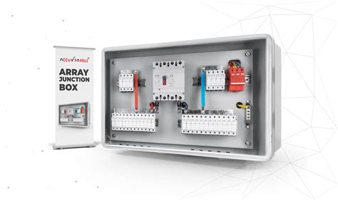 what is solar array junction box|solar panel roof junction box.